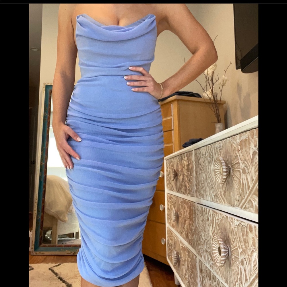 Michael Costello India Midi Dress